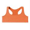 Kurve Girls Seamless Lightweight Racerback Sports Bra, Neon Orange, Age 4-8 view 1