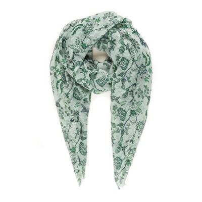 MELIFLUOS DESIGNED IN SPAIN Scarf for Women Lightweight Paisley Fashion for Summer Fall Scarves Shawl Wrap (NF145-10)