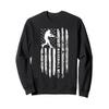 American Flag Baseball Apparel - Vintage Baseball Sweatshirt view 1