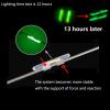 LINGUANG 100PCS Ocean Sun Clip Snap On Fishing Glow Sticks Rod Tips Pole Light for Catfishing Surf Bank in The Dark view 2