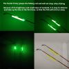 LINGUANG 100PCS Ocean Sun Clip Snap On Fishing Glow Sticks Rod Tips Pole Light for Catfishing Surf Bank in The Dark view 4