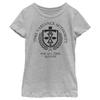 Fifth Sun Loki (TV Show) Authority of Time Girl's Crew Tee, Athletic Heather, X-Large view 1
