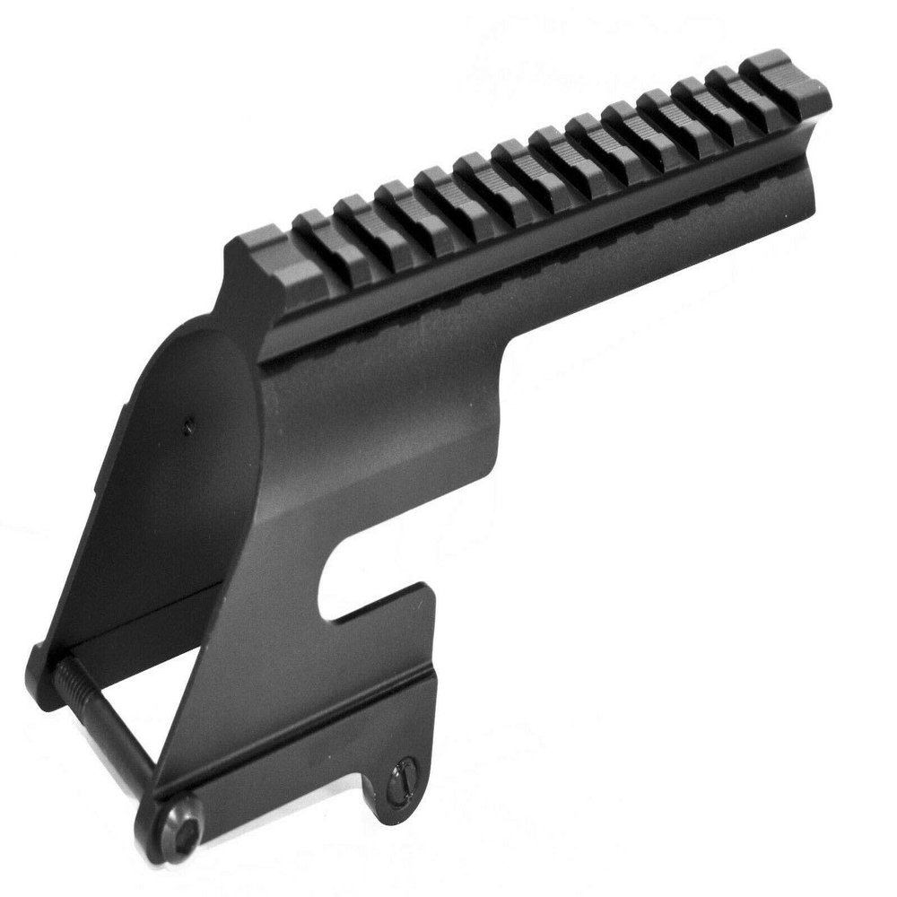 Trinity Picatinny Mount Adapter Compatible with Stevens 320 20ga Pump Single Rail Mount Base Tactical Hunting Optics Rings Picatinny Weaver Adapter Aluminum Black