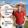 J2 Sport Dayton University Mens Adult Polo  NCAA Collegiate Short Sleeve Polo Shirt Red view 4