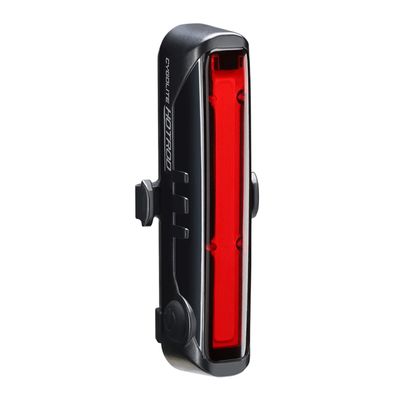 Cygolite Hotrod 120 Lumen Bike Tail Light - 7 Night & Daytime Modes Wide Beam COB LEDs IP64 Water Resistant USB RechargeableGreat for Busy Roads, Black, Red, Compact