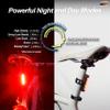 Cygolite Hotrod  120 Lumen Bike Tail Light - 7 Night & Daytime Modes Wide Beam COB LEDs  IP64 Water Resistant  USB RechargeableGreat for Busy Roads, Black, Red, Compact view 4