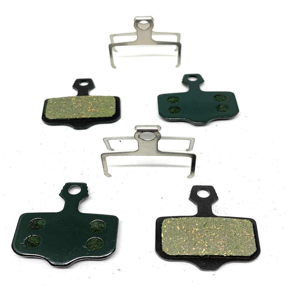 2 Pairs Bike Brake Pads Ceramic E-Bike for Avid Elixir-1-2-3-5-7-R-CR SRAM-DB-1-3-5-XX-XO-X7-X9 Trickstuff-Cleg-2, B8052E. The Bicycle Replacement Part for OEM Brakes for high Braking Power and quie