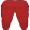 Badger Sport Athletic Fleece Women's Jogger Pant, Red, Small view 3