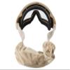 Lancer Tactical Rage Protective Airsoft Goggles for Airsoft and Paintball Clear Lens-Anti-Fog & Anti Scratch (Tan) view 2