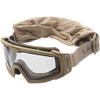 Lancer Tactical Rage Protective Airsoft Goggles for Airsoft and Paintball Clear Lens-Anti-Fog & Anti Scratch (Tan) view 4