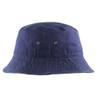 Newhattan Short Brim Visor Cotton Foldable Bucket Sun Hat (Navy Blue, Large/X-Large) view 1