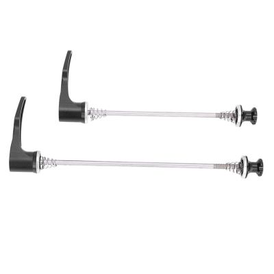 Bicycle Accessories Titanium Alloy Bicycle Quick Release Skewer Lever for Mountain Bike Road Bicycles 100/135mm Wheel Hub Quick Skewers Bike Parts (Color : Black Road Bicycles)