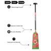 Z&J SPORT Dragon Boat Paddle Full Carbon Fiber with T Handle, IDBF Approved Paddle with Graphics for Dragon Boat(MJ378,49") view 2