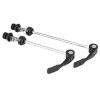 SJHY Bicycle Accessories 1 Pair Bicycle Quick Release Lever Steel+Aluminum Alloy Security Skewers Quick Release Lever Universal Suitable for Most Bike Bike Parts (Color : Black) view 2