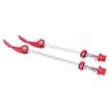 SJHY Bicycle Accessories 1 Pair Bicycle Quick Release Lever Steel+Aluminum Alloy Security Skewers Quick Release Lever Universal Suitable for Most Bike Bike Parts (Color : Red) view 2