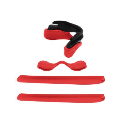 Millersawp EV Zero Stride OO9386 Replacement Rubber Kits Compatible with Oakley Sunglass-Red