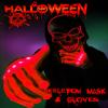 Sumind Halloween LED Mask Scary LED Skeleton Hacker Glow in the Dark Mask for Halloween Costume Party(Red) view 2