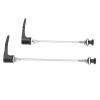 Bicycle Accessories Titanium Alloy Bicycle Quick Release Skewer Lever for Mountain Bike Road Bicycles 100/135mm Wheel Hub Quick Skewers Bike Parts (Color : Black Mountain Bike) view 1