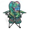 KABOER Kids Outdoor Folding Lawn and Camping Chair with Cup Holder and Carrying Bag, Children's Camping Chairs for Outdoor Beach Travel (Green Dinosaur) view 1