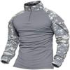 HARGLESMAN Mens Tactical Suits Military BDU Uniforms Set Camo Tops Shirts and Pants Fitting Practical Painball Comfortable Work Shooting Hiking Hunting Outdoor Plus Size Jungle 2XL for Big Tall view 2