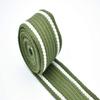 1.5'' Striped Webbing Soft Webbing Knit Tape Cotton Webbing Ribbon Trim 38mm Width Cotton Webbing for Dog Collar Bag Strap (2yards) (3 Yards) view 3