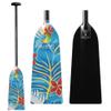 Z&J SPORT Dragon Boat Paddle Full Carbon Fiber with T Handle, IDBF Approved Paddle with Graphics for Dragon Boat(BL467,44") view 1
