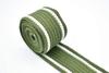 1.5'' Striped Webbing Soft Webbing Knit Tape Cotton Webbing Ribbon Trim 38mm Width Cotton Webbing for Dog Collar Bag Strap (2yards) (2 Yards) view 3