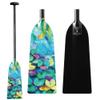 Z&J SPORT Dragon Boat Paddle Full Carbon Fiber with T Handle, IDBF Approved Paddle with Graphics for Dragon Boat(LZ251,46")
