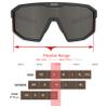 ER00 HD Polarized Small Narrow Sport Sunglasses for Youth Women, Pit viper Baseball Golf Pickleball Softball Padel Tennis F2 Eazyrun Easy Run view 4