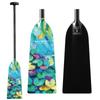 Z&J SPORT Dragon Boat Paddle Full Carbon Fiber with T Handle, IDBF Approved Paddle with Graphics for Dragon Boat(LZ251,44")