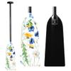 Z&J SPORT Dragon Boat Paddle Full Carbon Fiber with T Handle, IDBF Approved Paddle with Graphics for Dragon Boat(CJ467,47") view 1