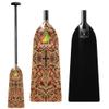 Z&J SPORT Dragon Boat Paddle Full Carbon Fiber with T Handle, IDBF Approved Paddle with Graphics for Dragon Boat(HJ07,45") view 1