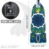 Z&J SPORT Dragon Boat Paddle Full Carbon Fiber with T Handle, IDBF Approved Paddle with Graphics for Dragon Boat(KJ634,48") view 4