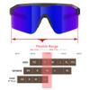 ER00 Blue Warp Around Small Shield Polarized Sports Sunglasses for Youth Kids Women, Pit-viper Padel beach Cycling Running Fishing Baseball Biking F2 Eazyrun easy run view 4