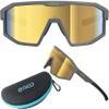 ER00 Eazyrun 24k Gold Color Small Narrow Polarized Sports Sunglasses for Youth Women, Youth Padel beach Baseball Shield ski F2 Easy Run view 1