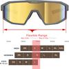 ER00 Eazyrun 24k Gold Color Small Narrow Polarized Sports Sunglasses for Youth Women, Youth Padel beach Baseball Shield ski F2 Easy Run view 4