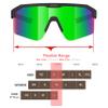ER00 Green Warp Around Shield Polarized Small Narrow Cycling Sunglasses for Youth Women, Pit viper Baseball Fishing Ski Padel Beach Volleyball Gift F2 Eazyrun Easy Run view 4