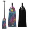 Z&J SPORT Dragon Boat Paddle Full Carbon Fiber with T Handle, IDBF Approved Paddle with Graphics for Dragon Boat(HJ09,50") view 1