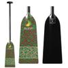 Z&J SPORT Dragon Boat Paddle Full Carbon Fiber with T Handle, IDBF Approved Paddle with Graphics for Dragon Boat(RU102,48") view 1