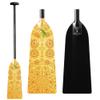 Z&J SPORT Dragon Boat Paddle Full Carbon Fiber with T Handle, IDBF Approved Paddle with Graphics for Dragon Boat(DW03,52") view 1