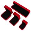 Cabilock 4pcs Red Jewelry Boxes Jewelry Organizer for Bracelets Necklaces and for Home Storage and Giving view 2