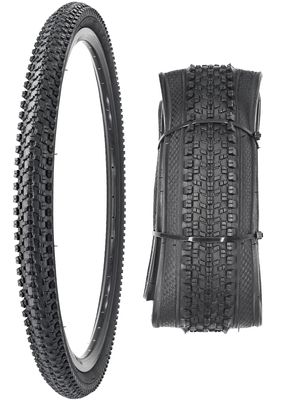 Bike Tire 24/26/27.5 x 1.95 27.5/29 X 2.125 Inch Folding Bead Replacement Bike Tire for Mountain Bike (24 x 1.95)