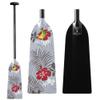Z&J SPORT Dragon Boat Paddle Full Carbon Fiber with T Handle, IDBF Approved Paddle with Graphics for Dragon Boat(GF123,46") view 1