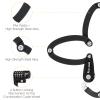 Bike Locks Heavy Duty Anti Theft Bicycle Lock Folding 4-Digit Level 6, Security Chain FoldyLock with Bracket, 2.8 FT Strong Foldable Lock view 4