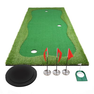 Golf Putting Green, Practice Putting Green Mat, Large Professional Golfing Training Mat for Indoor Outdoor