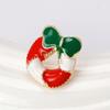 12pcs/set Christmas Brooches Santa Claus Hat gloves Bells Socks Donuts Enamel Collar Pin Badges Brooch Jewelry Gift view 4