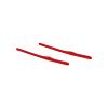 Betterun Red Replacement Ear Socks for Oakley Keel Blade OX3125/Keel OX3122/Wingback OX5089 view 1