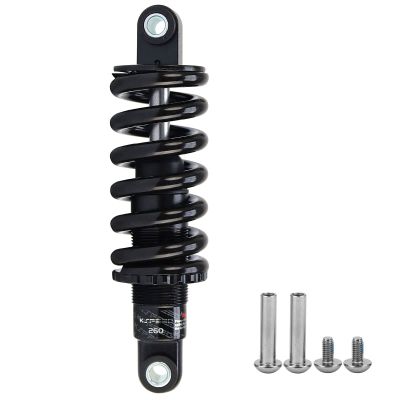 LYYCX Mountain Bike Rear Shock Absorber Rear Biliary Spring Shock Rear Suspension Shock Absorber 125mm(4.9") 150mm(5.9") 165mm(6.5") 190mm(7.5") 150Lbs-2000Lbs with Bushing(165mm,1500lbs)