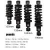 LYYCX Mountain Bike Rear Shock Absorber Rear Biliary Spring Shock Rear Suspension Shock Absorber 125mm(4.9") 150mm(5.9") 165mm(6.5") 190mm(7.5") 150Lbs-2000Lbs with Bushing(165mm,1500lbs) view 2