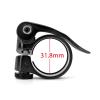 Bicycle Accessories 28.6/31.8/34.9mm Aluminum Bike Seatpost Clamp Quick Release Seat Post Tube Clip Bike Parts Seat Tube Clamp Seatpost Clamp Bike Parts (Color : 31.8mm clamp) view 2
